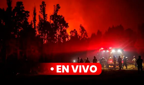 Incendios forestales en Chile EN VIVO: llegó el Ten Tanker al país para combatir el siniestro