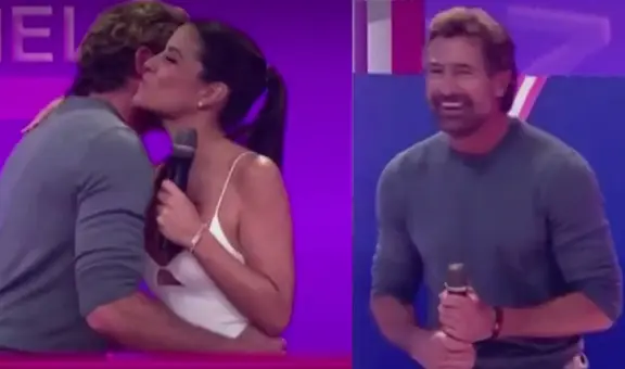 Gabriel Soto se presentó en el estreno de "Mande quien mande" como el padrino del programa