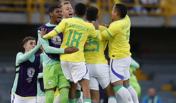 Brasil al Mundial: venció 2-0 a Paraguay y clasificó en el hexagonal final sub-20