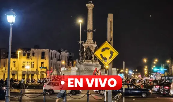 Marcha en Lima EN VIVO: manifestantes de diversas regiones se aglomeran en Plaza Dos de Mayo hoy