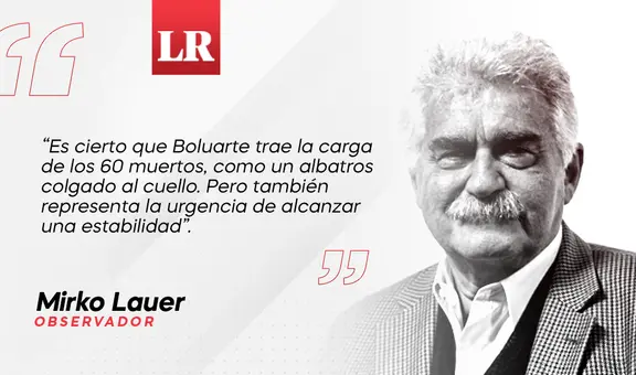 Dicen que somos el atraso, por Mirko Lauer