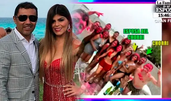 'Chorri' Palacios y su esposa reaparecen juntos tras ampay en reunión con Josimar