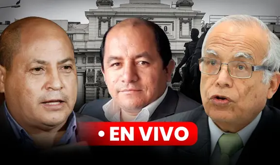 Congreso EN VIVO: Salatiel Marrufo, Zamir Villaverde, Aníbal Torres y Beder Camacho responden por caso "Los Niños"