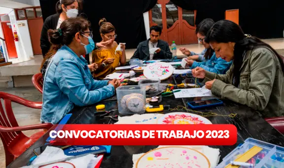 ¿Tienes secundaria completa? Ministerio de Cultura brinda empleos de más de S/3.000 de sueldo