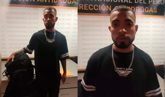 Cayó un bailarín peruano con más de 1 kilo y medio de cocaína en el estómago