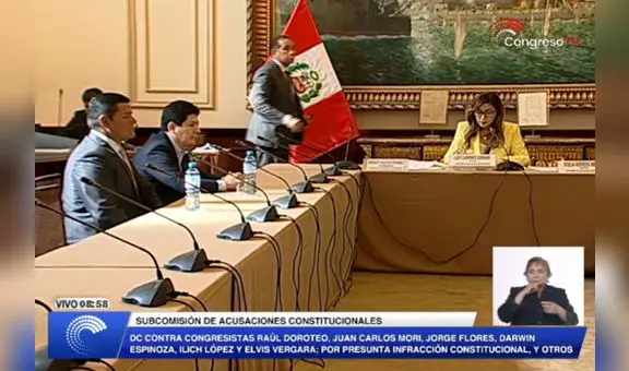 Subcomisión de Acusaciones recibe testimonios por caso “Los Niños”