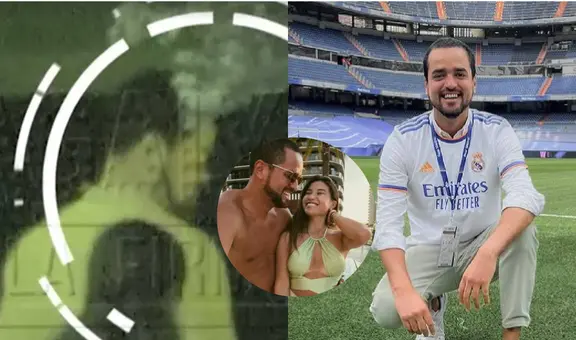 Franco Cabrera, expareja de Ethel Pozo, es captado entrando a edificio con mujer que no es su novia