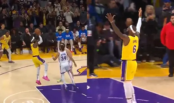 ¡LeBron, el 'rey de la NBA'! Así fue el punto que lo convirtió en el máximo anotador del torneo