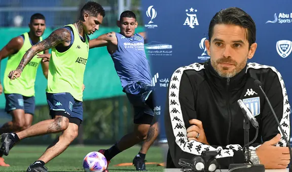 Guerrero ya quiere jugar con Racing, pero Gago aún no lo tiene en cuenta