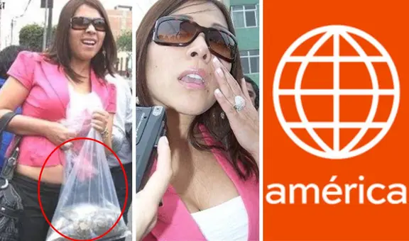 Tula Rodríguez pagó con una bolsa de monedas demanda que le interpuso América Televisión