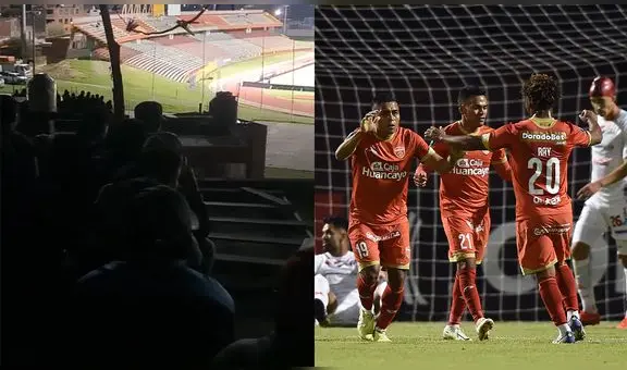 En palco de 5 soles: hinchas de Sport Huancayo se dieron maña para alentar al club por Copa Libertadores