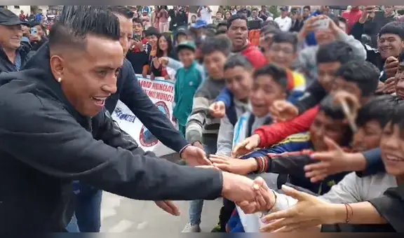 Christian Cueva a niños deportistas: “No quiero ser el ejemplo de nadie"
