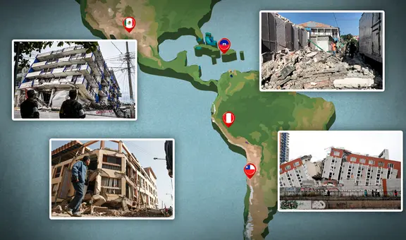 Tragedia en Turquía y Siria: ¿qué países de Latinoamérica han enfrentado terremotos parecidos?