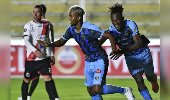 Nacional Potosí perdió 6-1 frente a El Nacional por la Copa Libertadores