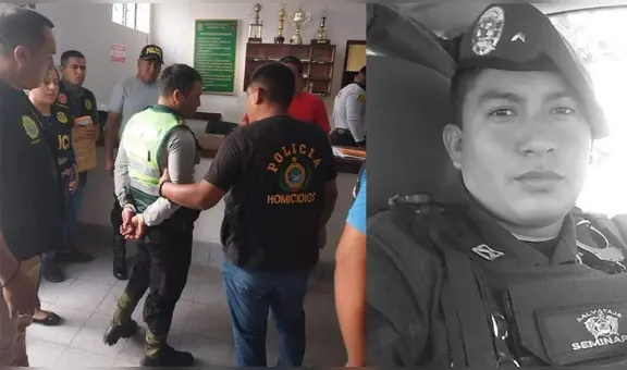 Piura: mandan a la cárcel a 3 policías presuntamente implicados en crimen de su colega