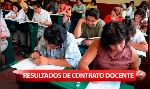 Resultados finales de Contrato Docente 2023 por prueba nacional: ¿dónde y cómo se podrá ver?