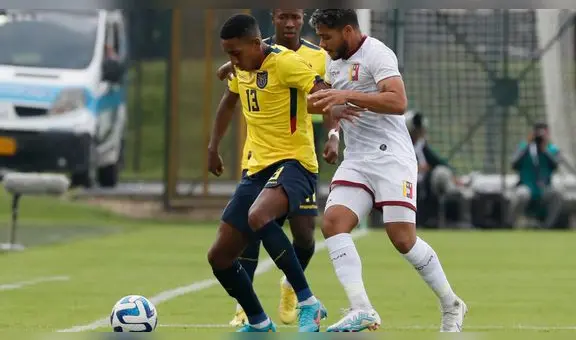 Venezuela y Ecuador prácticamente eliminados del Sudamericano sub-20 al empatar 1-1