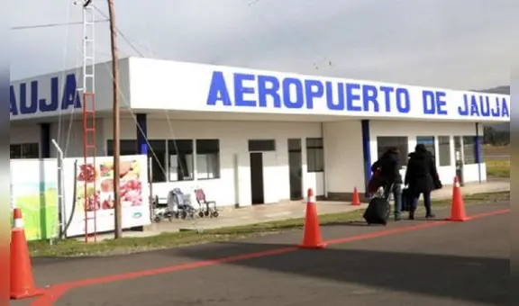 Junín: suspenden operaciones en el aeropuerto de Jauja por factores climáticos