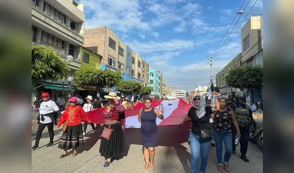 Sutep Lambayeque marcha contra Dina Boluarte, pero no respalda a Pedro Castillo