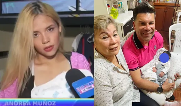 Andrea Muñoz agradecida con ‘Tomate’ Barraza por ser el único que la ayudó con su hijo: “Nunca lo negó”