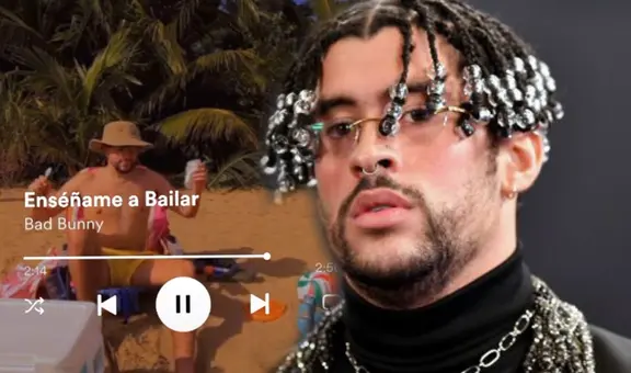 Bad Bunny acusado de violar derechos de autor por no dar crédito a artista en "Enséñame a bailar"