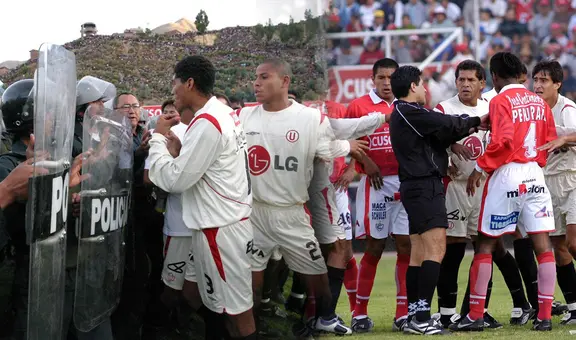 El polémico partido entre Cienciano y la U en Urcos que terminó con 5 jugadores cremas expulsados