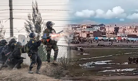 Prensa internacional también fue víctima de represión policial en Juliaca