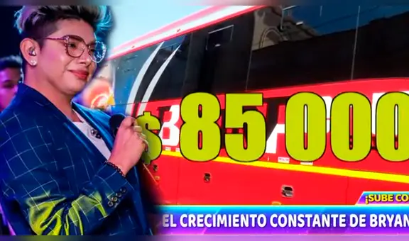 Bryan Arámbulo compró bus valorizado en 85.000 dólares para poder movilizarse con su orquesta
