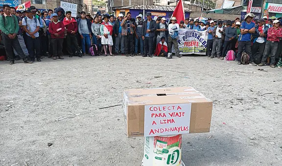Manifestantes: “Acusación de tener financiamiento ilegal nos ofende”