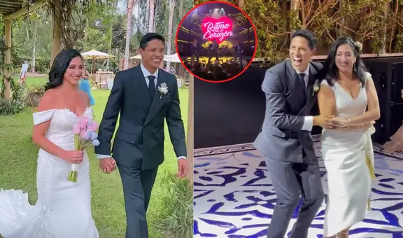 André Silva y Adriana Álvarez se casaron: el Grupo 5 fue el encargado de armar la fiesta