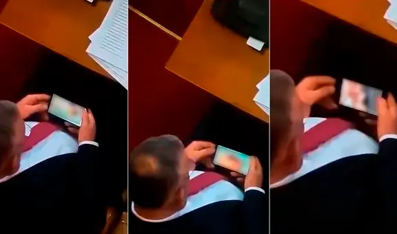 Descubren a diputado serbio mirando pornografía en pleno debate parlamentario