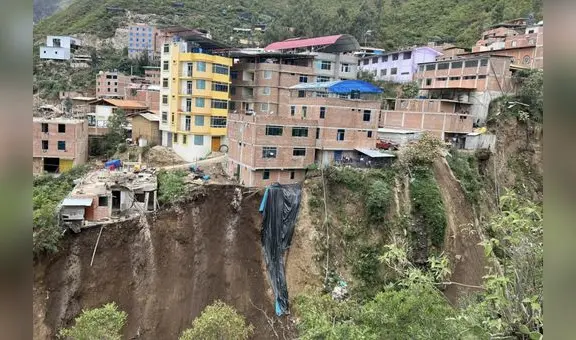 La Libertad: decenas de familias afectadas por deslizamiento en Pataz