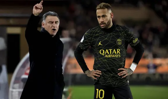 PSG y la fuerte pelea en el vestuario tras derrota ante Mónaco: Marquinhos y Neymar contra su DT