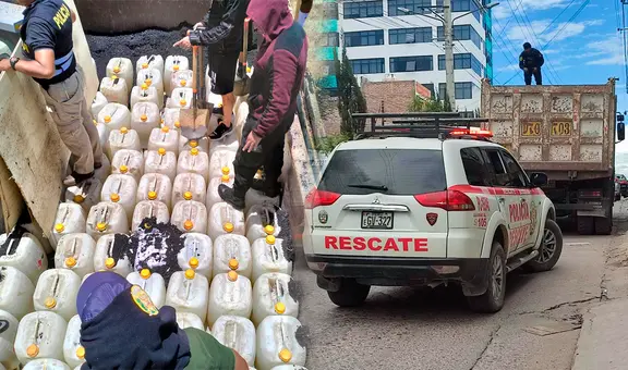 Dirandro frustra elaboración de 3,5 toneladas de cocaína en Huancayo