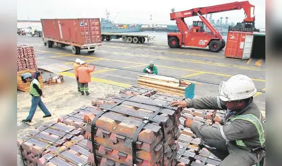 BCRP: exportaciones superaron los S$65.800 millones y avanzaron 4,3% en 2022