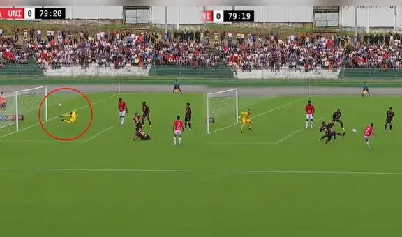 ¡Golazo! Carranza dejó en el piso a Ureña y definió al ángulo para el 1-0 de Comercio