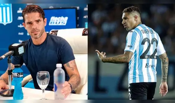 Paolo Guerrero y Fernando Gago: la lapidaria declaración del DT de Racing tras su debut