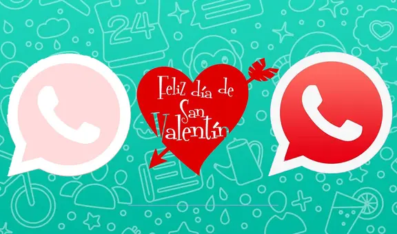¿Cómo cambiar el ícono verde de WhatsApp por uno de color rojo por San Valentín?