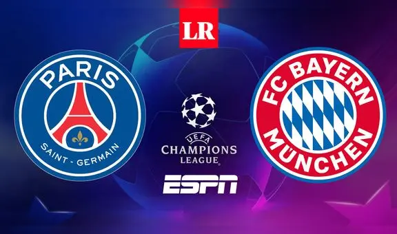 [Vía ESPN] ¿Cuándo es el partido PSG vs. Bayern Múnich EN VIVO por la Champions League?