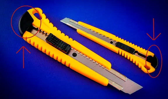 ¿Cuál es el verdadero uso de la parte inferior del cutter?