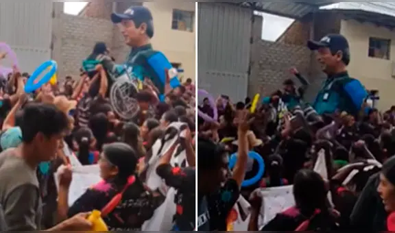 Carnavaleros festejan y cargan a persona en silla de ruedas: "El carnaval también es inclusión"