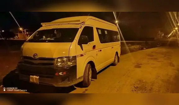 Puno: 5 delincuentes se hicieron pasar por pasajeros para robar una combi en Juliaca