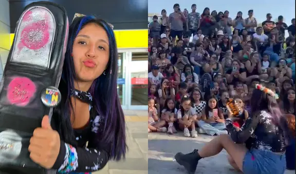 Milena Warthon llega a Chile para participar en Viña del Mar: "No me esperaba este recibimiento"