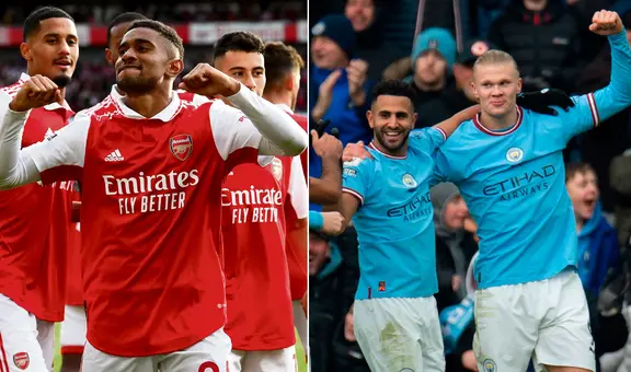 Arsenal vs. Manchester City: ¿a qué hora juegan y cómo ver el duelo por la Premier?