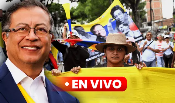 Marcha de apoyo a Petro EN VIVO: "Esto que estamos construyendo se llama justicia social"