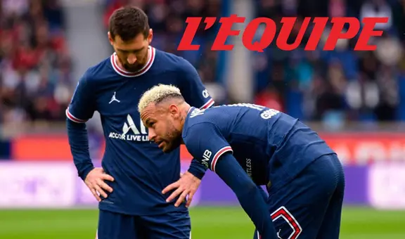 L'Equipe 'destroza' a Messi y Neymar tras derrota ante Bayern Múnich: le pusieron 3 puntos