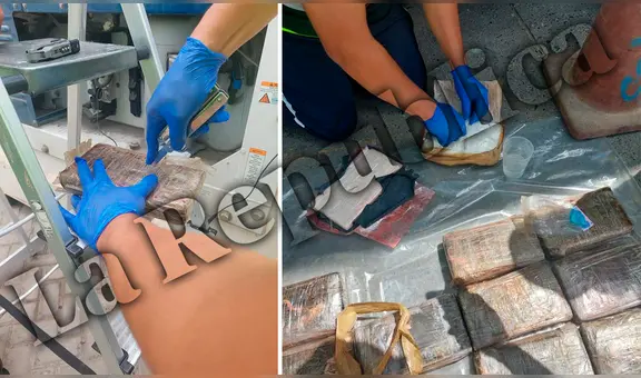 Piura: incautan cocaína valorizada en 4 millones de dólares y cuyo destino era Corea del Sur