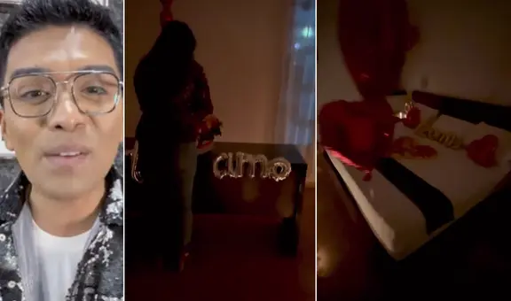 Christian Yaipén sorprende a su esposa: "Feliz día, amor de mi vida"