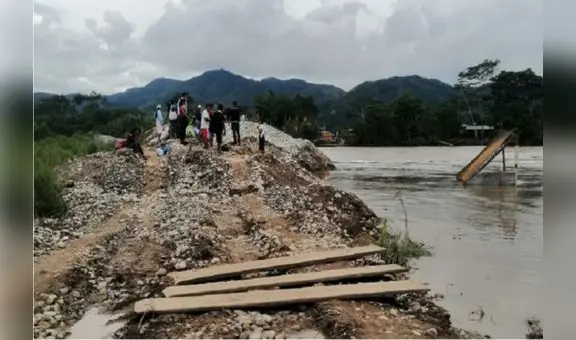 San Martín: mujer muere en río Mayo tras volcarse embarcación en la que viajaba