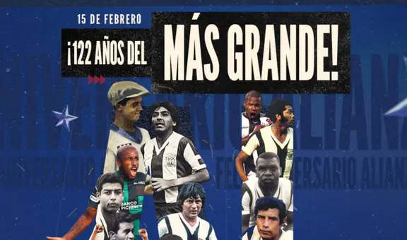 Alianza Lima festeja sus 122 años de vida con emotiva imagen: "¡El verdadero amor es hoy!"